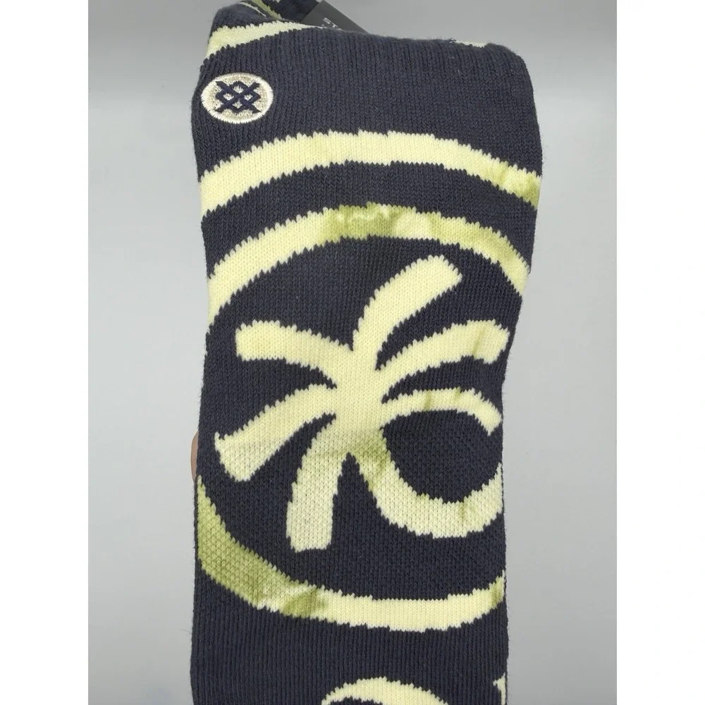 Stance Dwyane Wade Collection Navy Blue Palm Crew Socks A556C24PAL Mens Large